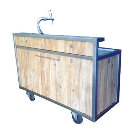 Te huur Mobiele bar vanaf 25 bierdrinkers 150cm