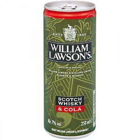 William Lawson's & cola 25cl