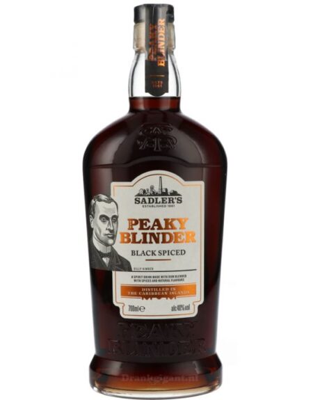 Peaky Blinder Black Spiced Rum 70cl