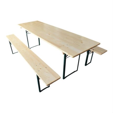 Te huur Biertafel + 2 banken / lange tafel + 2 banken / set