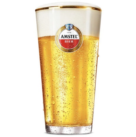 Amstel vaasje glas 25cl