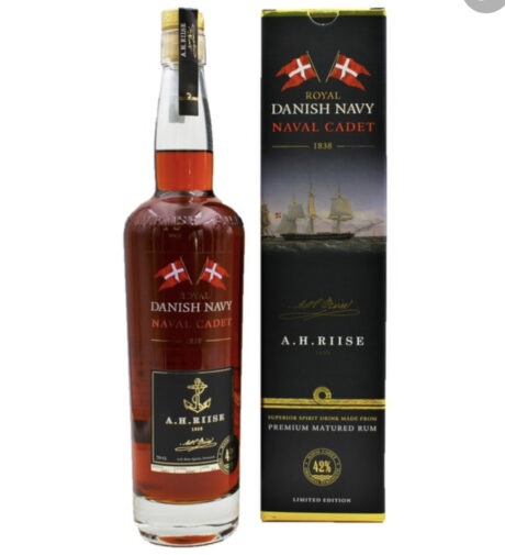 A. H. Riise Royal Danish Navy Naval Cadet 70cl