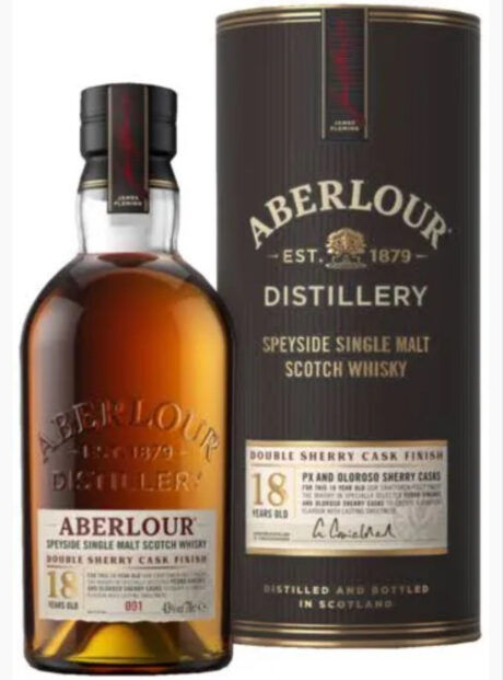 Aberlour 18 years double Sherry cask Finish 70cl