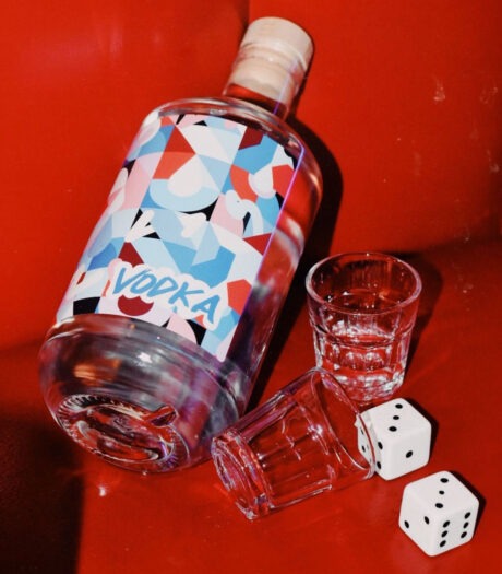 Bredase Vodka ontworpen door Studio Bomba 70cl