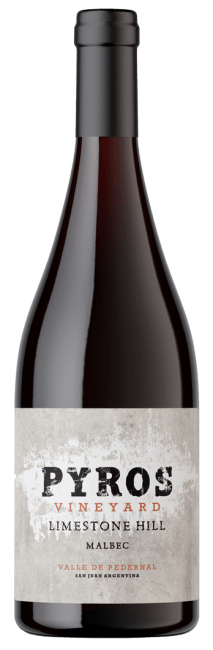 Pyros Vineyard Limestone Hill Malbec