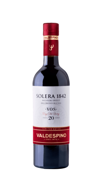 Valdespino "Solera 1842" Medium Sweet Oloroso Very Old Sherry Aged 20 Years