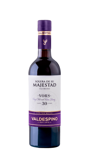 Valdespino "Solera De Su Majestad" Oloroso Very Old and Rare Sherry Aged 30 Years